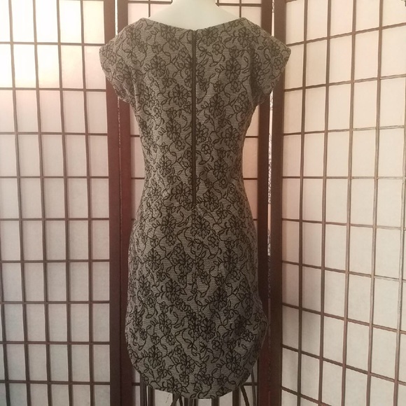 ZARA BLACK AND GRAY DRESS SIZEM - Picture 3 of 8